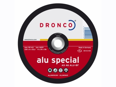 AS46 ALU Special : Δίσκος λειάνσεως αλουμινίου 6 mm
